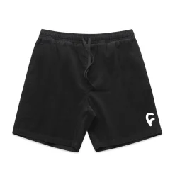 Corduroy Shorts / black
