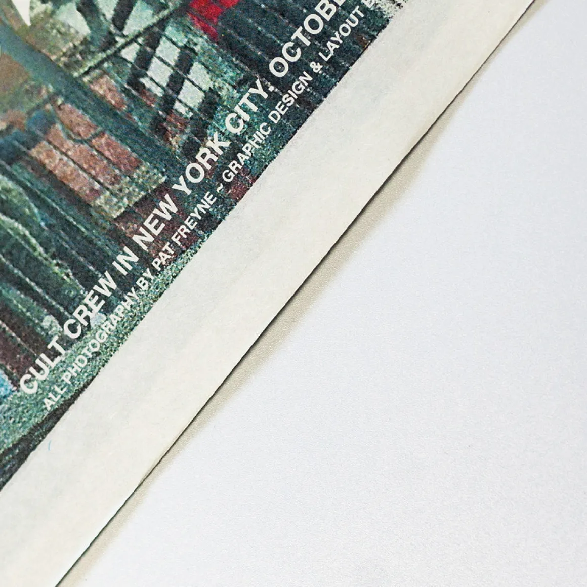 Cult x Silent "Posted" Newspaper