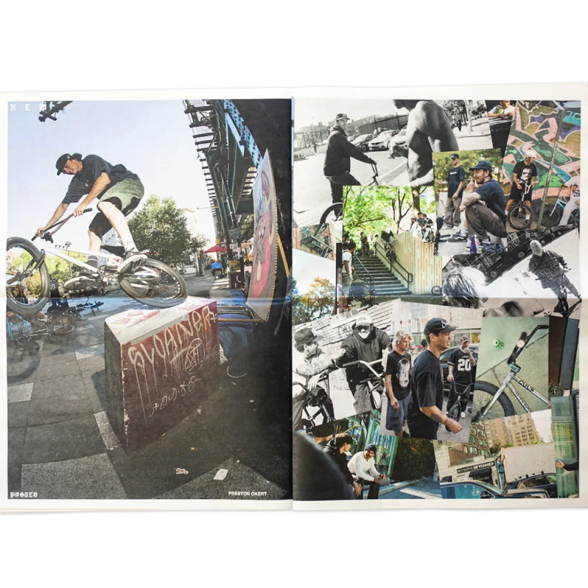 Cult x Silent "Posted" Newspaper