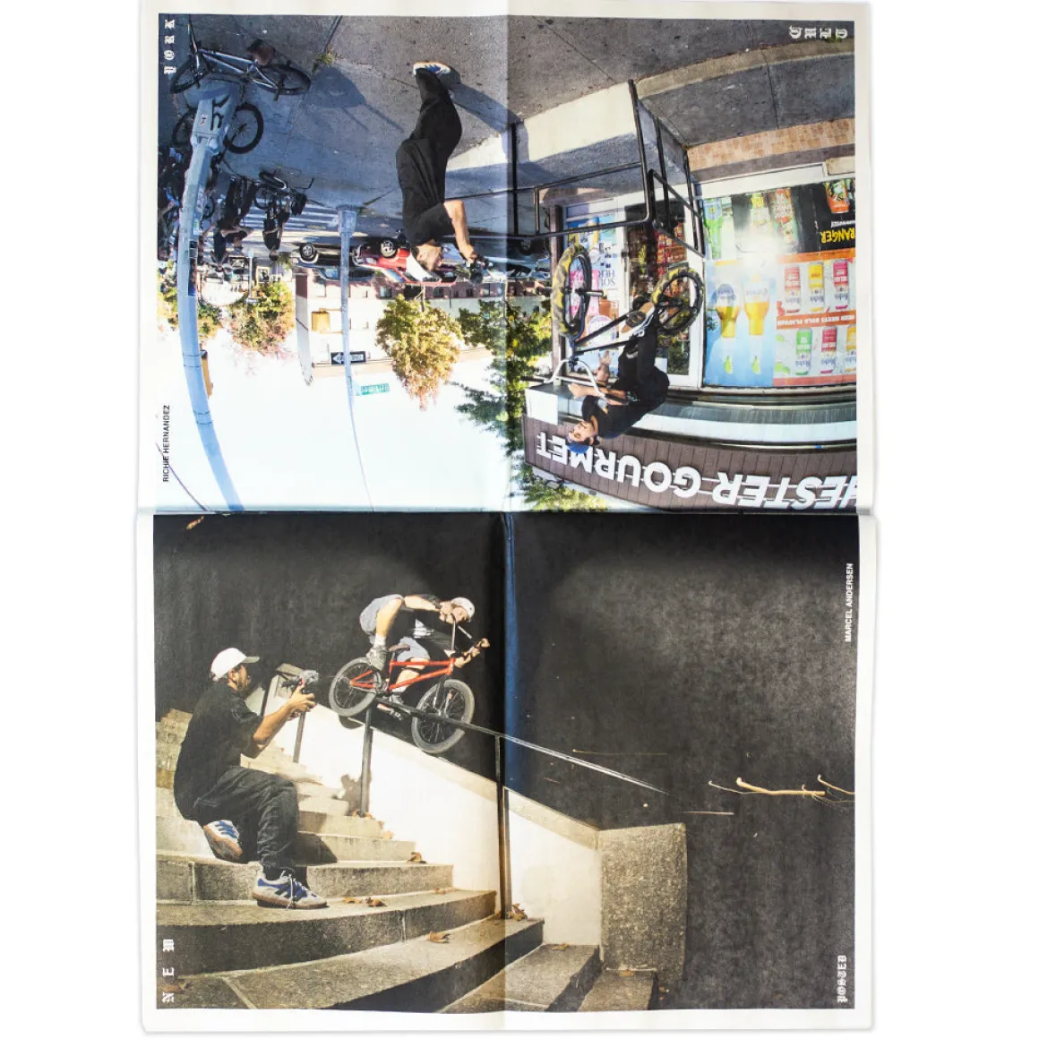 Cult x Silent "Posted" Newspaper