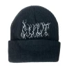 Metal Beanie / black